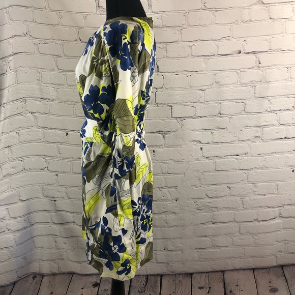 Zara Basic Tropical Parrot Multi-Color Dress. Size:(S) - Picture 4 of 12